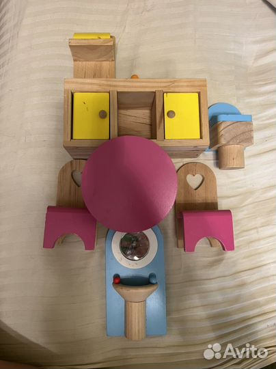 Набор мебели дерево