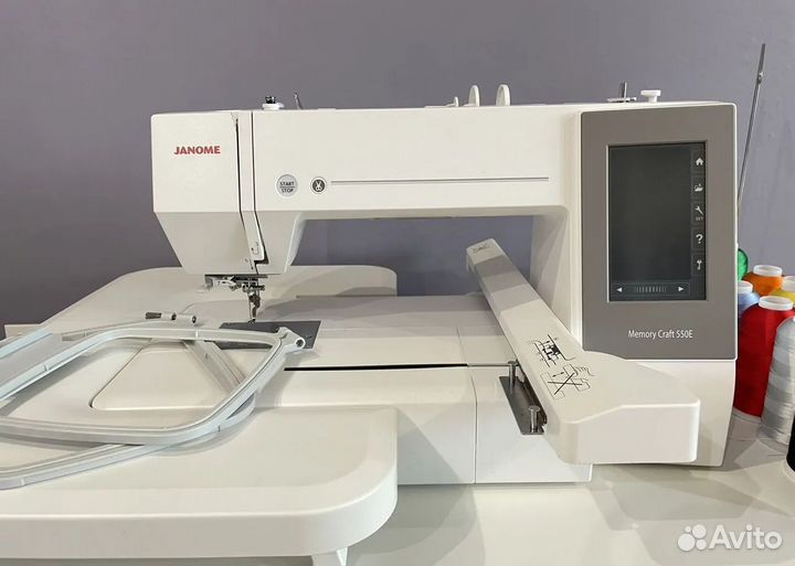 Вышивальная машинка Janome memory craft 550e