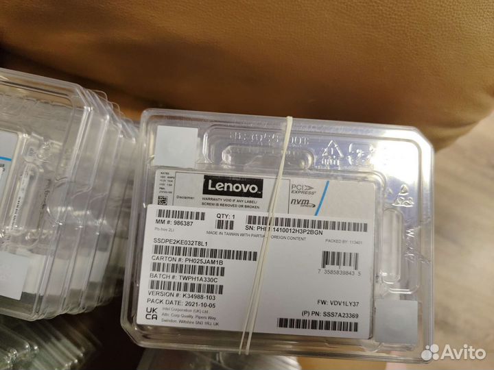 Intel NVMe SSD U.2 DC P4610 3.2Tb Новые 3dwpd