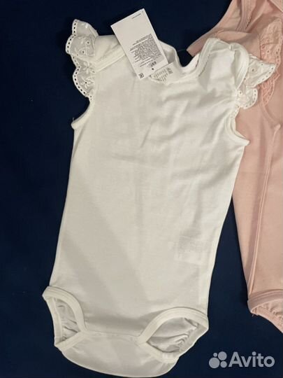 Новые боди 2шт H&M