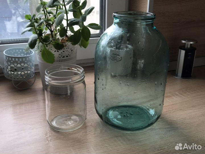 Банка стеклянная