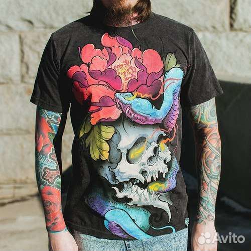 Печать на футболках оптом