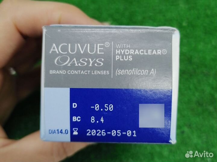 Линзы контактные acuvue oasys двухнедельные