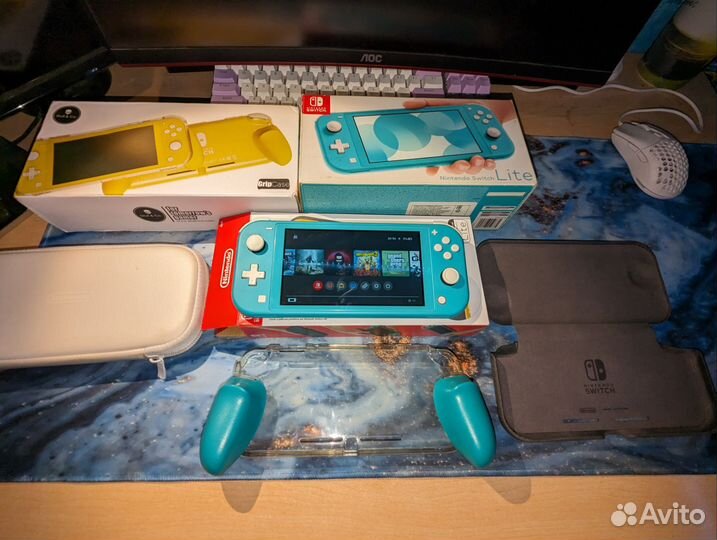 Прошитая Nintendo Switch lite