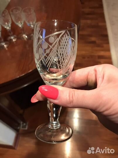 Хрустальные рюмки СССР