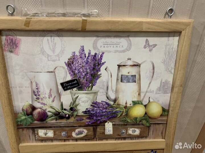 Пробковая двухсторонняя доска для записей и фото