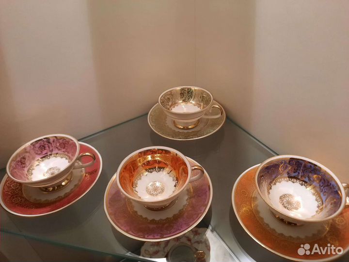 Кофейные чашки Германия Бавария,сервиз кофейный