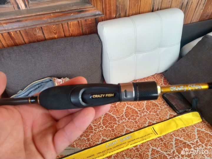 Спиннинг Crazy Fish Ebisu 2 Gold