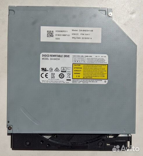 DVD-RW привод для ноутбука/моноблока