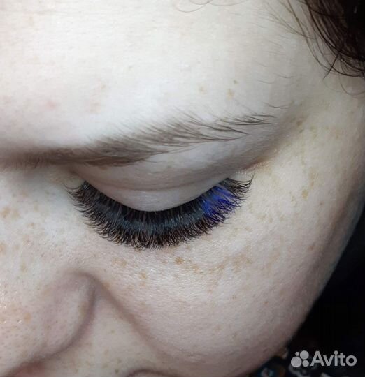 Наращивание ресниц на дому