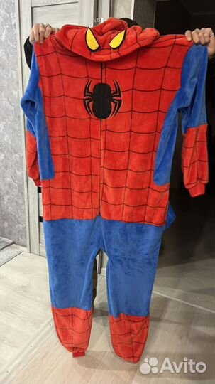 Пижама мужская новая человек паук с копишеном