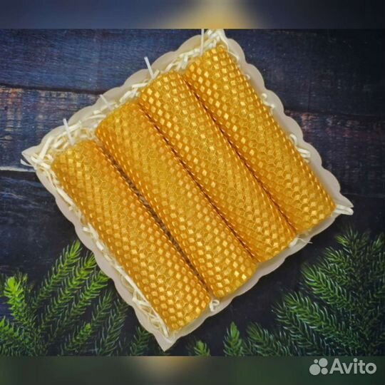 Свечи из вощины