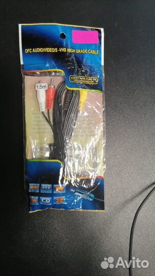 Кабель соединительный 3.5 Jack - 3xRCA (лт0086)