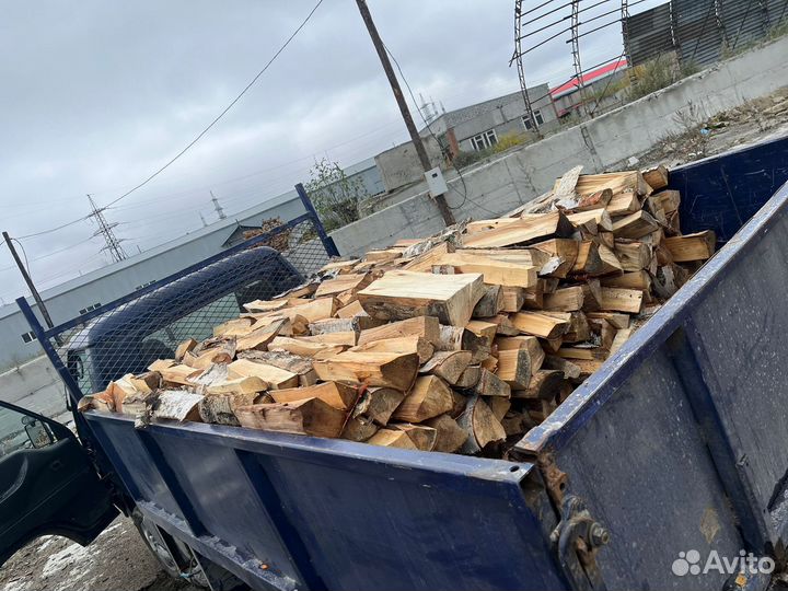 Дрова березовые колотые