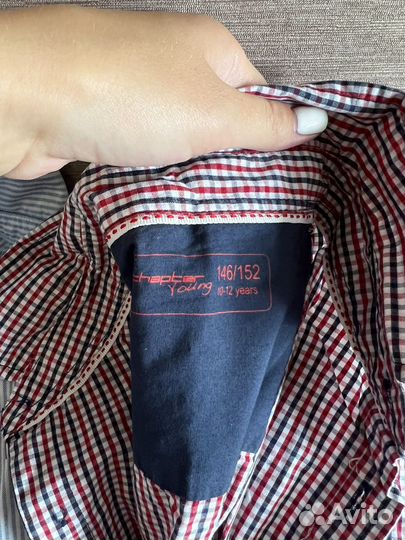 Рубашки на мальчика 146 152 zara