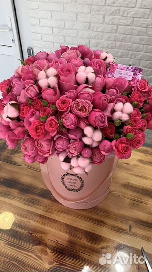 Живые цветы букеты