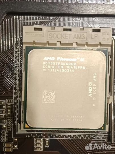 Материнская плата, процессор, оперативка и кулер