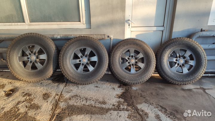 Шины Nokian hakkapeliitta lt3 265/75 r16 на дисках
