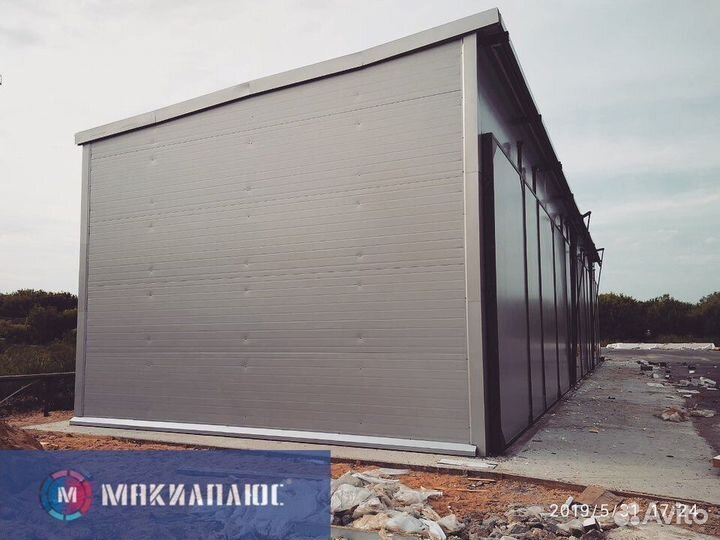 Сушильная камера 60м3 с теплоносителем вода