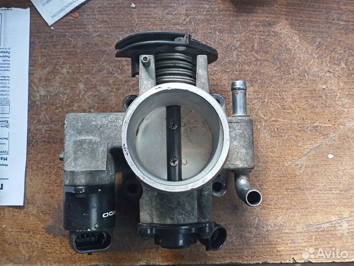 Дроссельная заслонка Шевроле Авео Т250