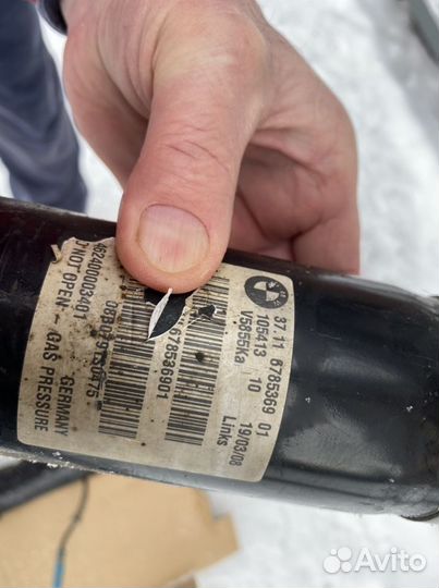 Две передние стойки bmw x5 e70