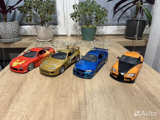 Jada 1 24 форсаж модели машин fast and furious купить в Пушкино с ...
