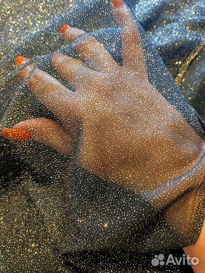 Ткань глиттер