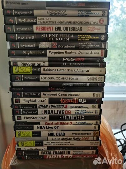 Диски на ps2
