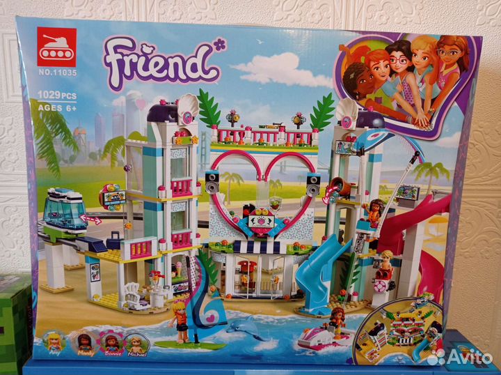 Конструктор Friend 11035 Курорт Хартлейк-Сити