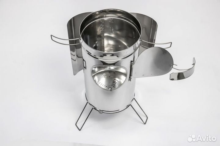 Печь Рыбака с экранами PS10 