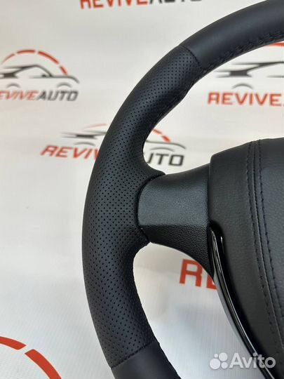 Руль в стиле Приора 2 в коже на ваз