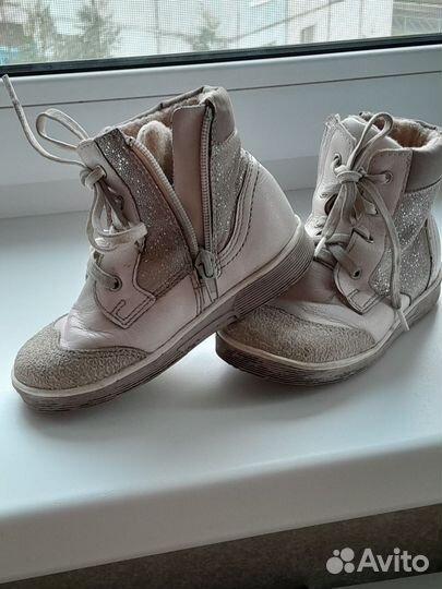 Осенние сапожки для девочки