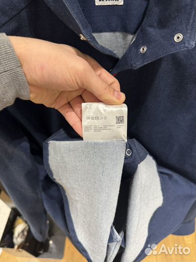 Рубаха с капюшоном Kiton (M)