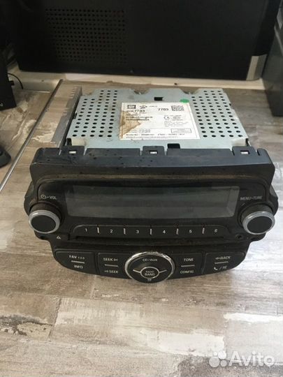 Магнитола Chevrolet Cruze