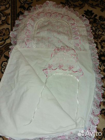 Конверт на выписку для девочки