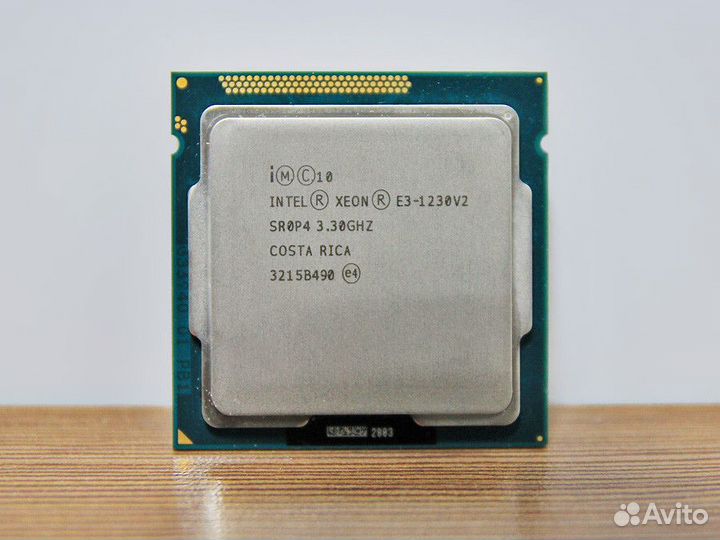 Процессор Xeon E3 1230 сокет 1155