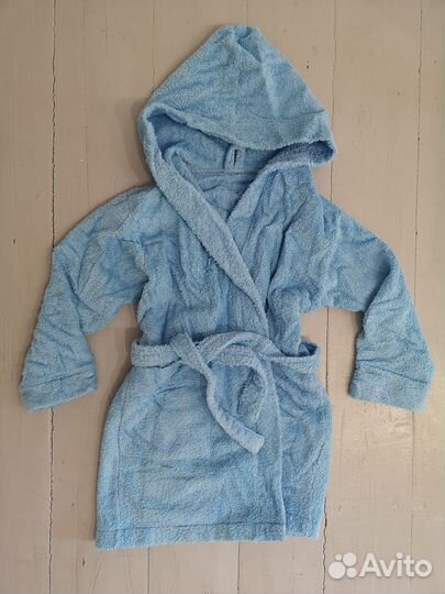 Детский махровый халат 110-116