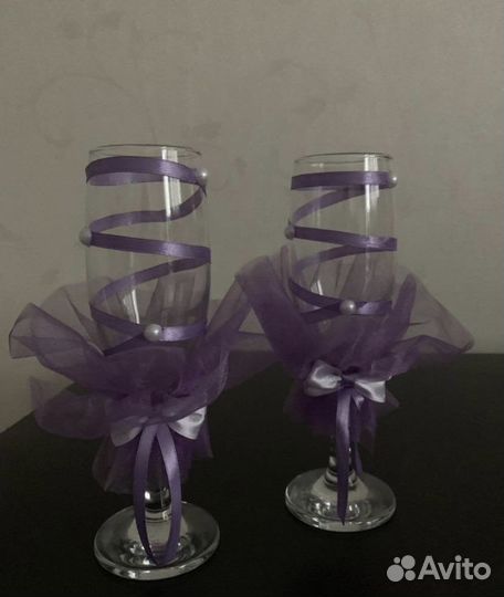 Фужеры свадебные