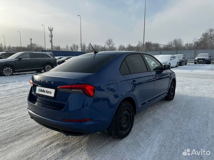 Skoda Rapid 1.6 МТ, 2020, 116 630 км