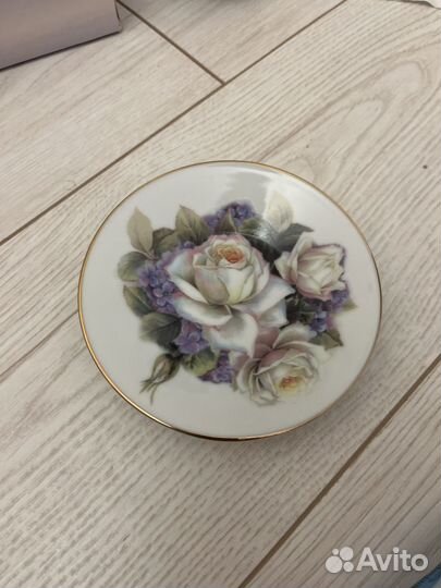 Блюдце фарфор СССР elan gallary