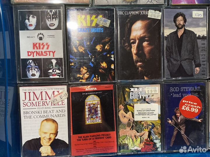 Аудио кассеты студийные - фирменные