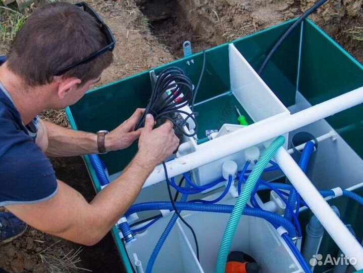 Автономная канализация. Монтаж септика под ключ