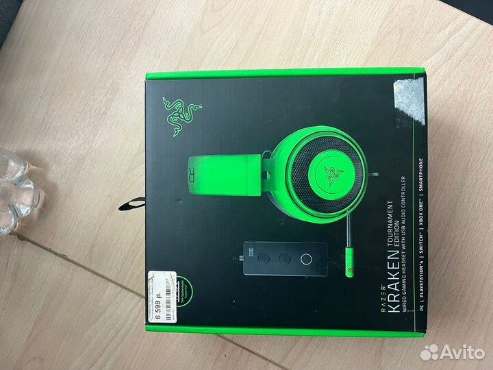 Игровые наушники razer kraken