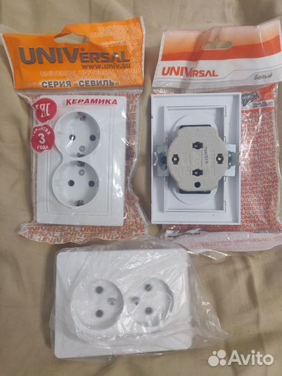 Розетка выключатель