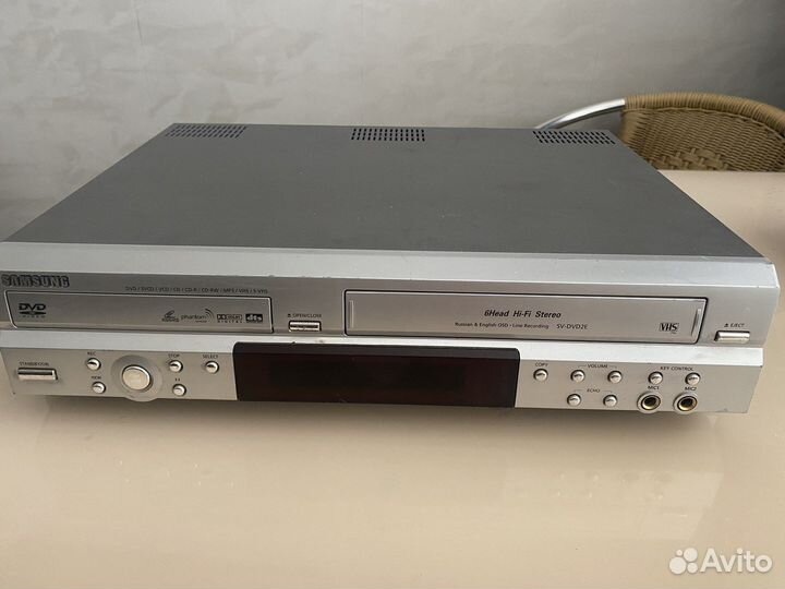 Combo dvd vhs samsung SV-DVD 2E