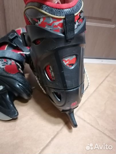 Коньки детские раздвижные с 34-37 р