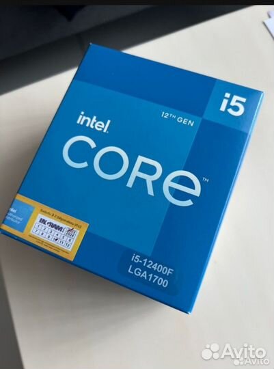Новый intel i5 12400f