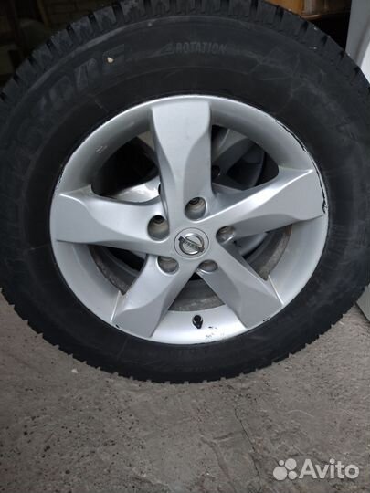 Комплект зимних колес r16 nissan qashqai