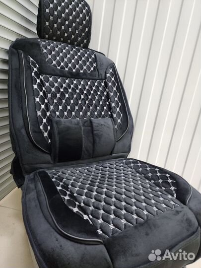 Чехлы из Алькантары на авто