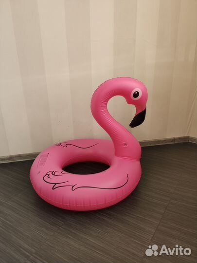 Круг надувной фламинго 120 см
